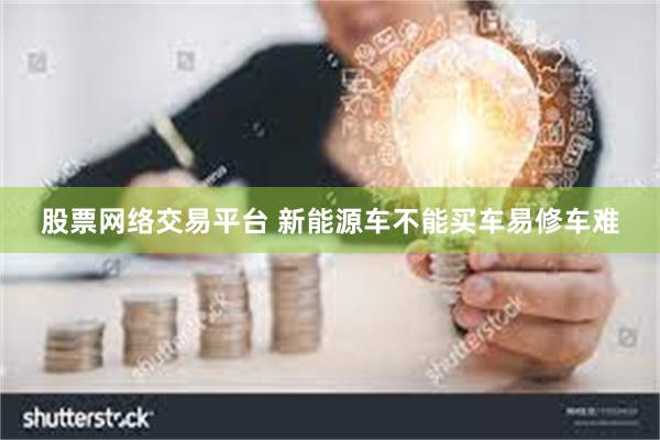 股票网络交易平台 新能源车不能买车易修车难